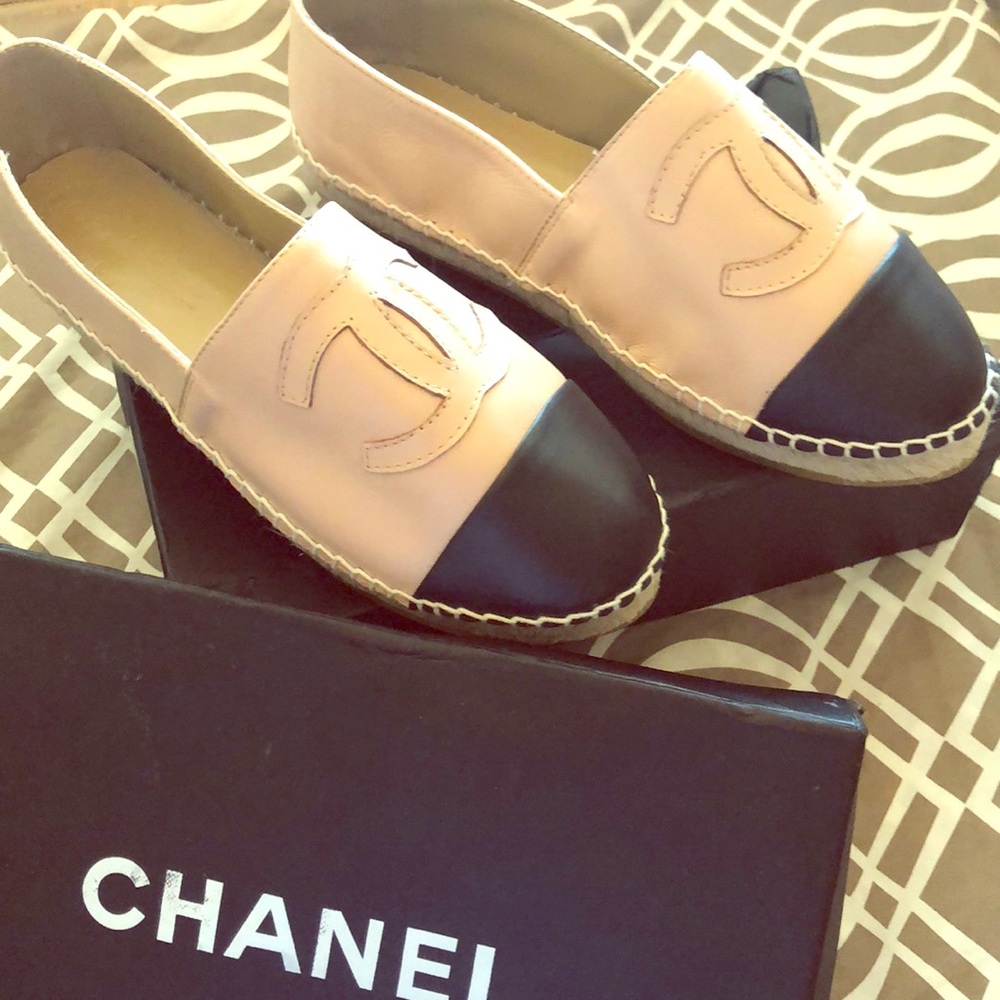 Chanel Espadrilles (Size 8)